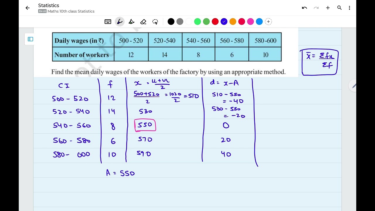 Class 10 Maths | Chapter 13: Statistics | NCERT Exercise 13.1 Q2 | By Sanjay Sir