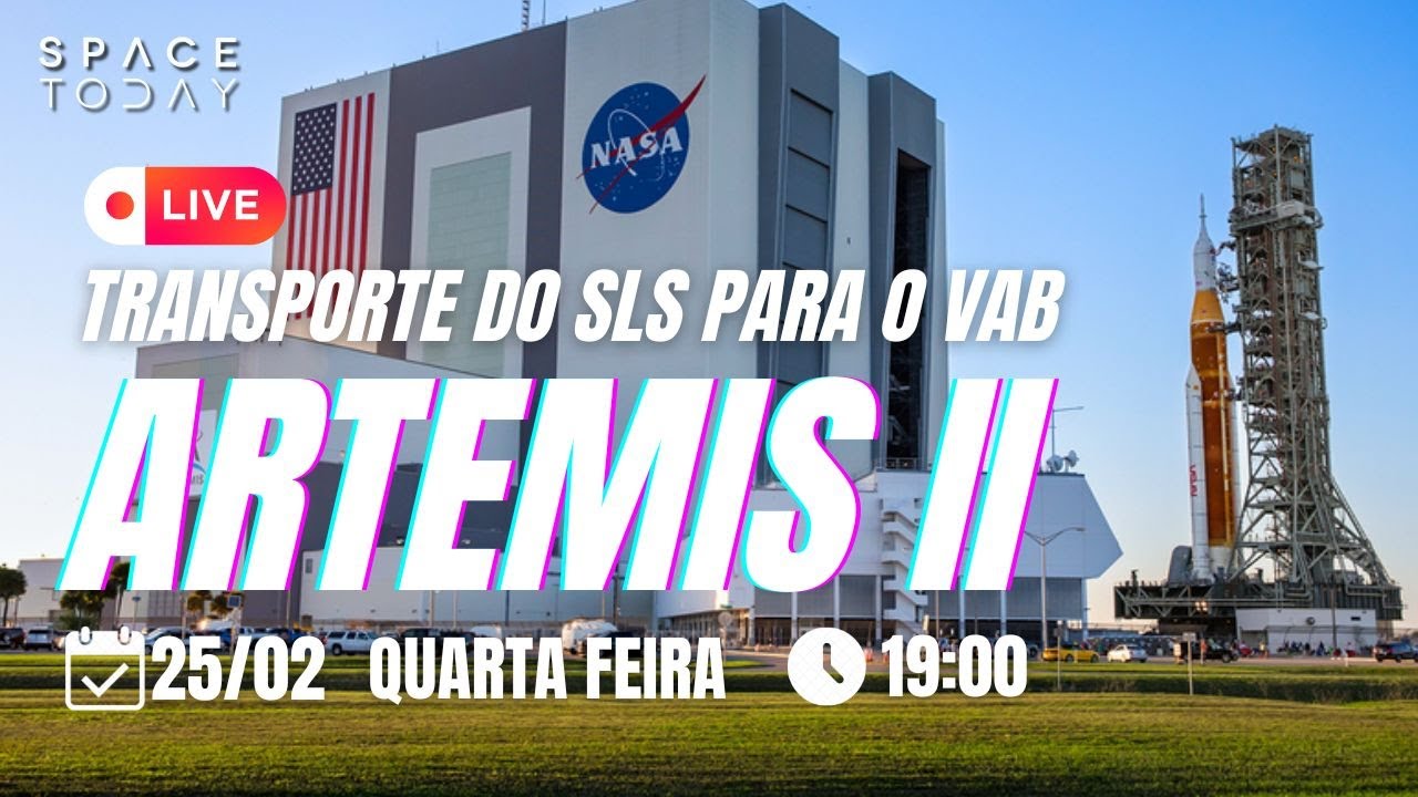 A VOLTA DO SLS PARA O VAB | ARTEMIS II