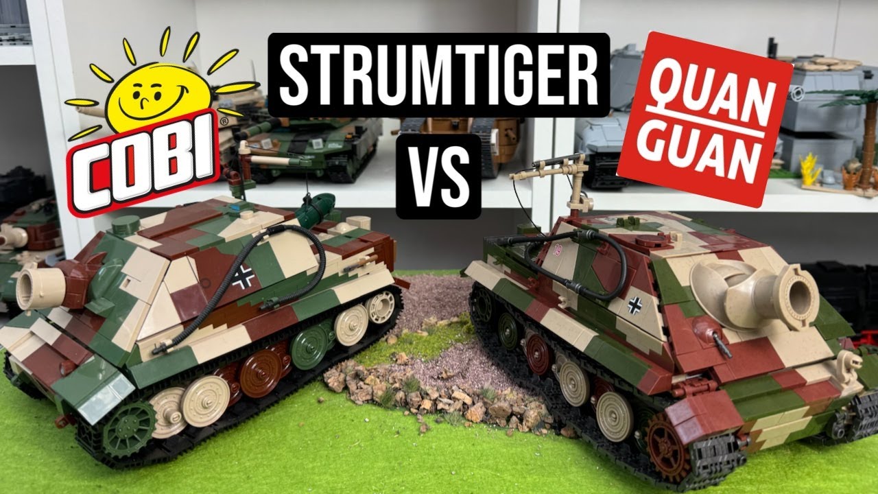 Cobi vs Quan Guan Sturmtiger - Comparassion