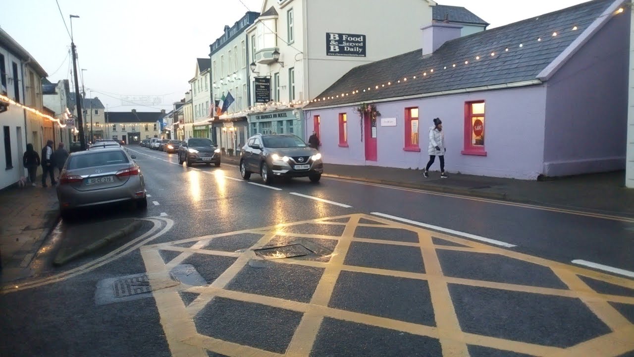 Lahinch Town Co. Clare New Year Day, Smother Drama Series Was Filmed Here Travel Vlog Ireland 2022