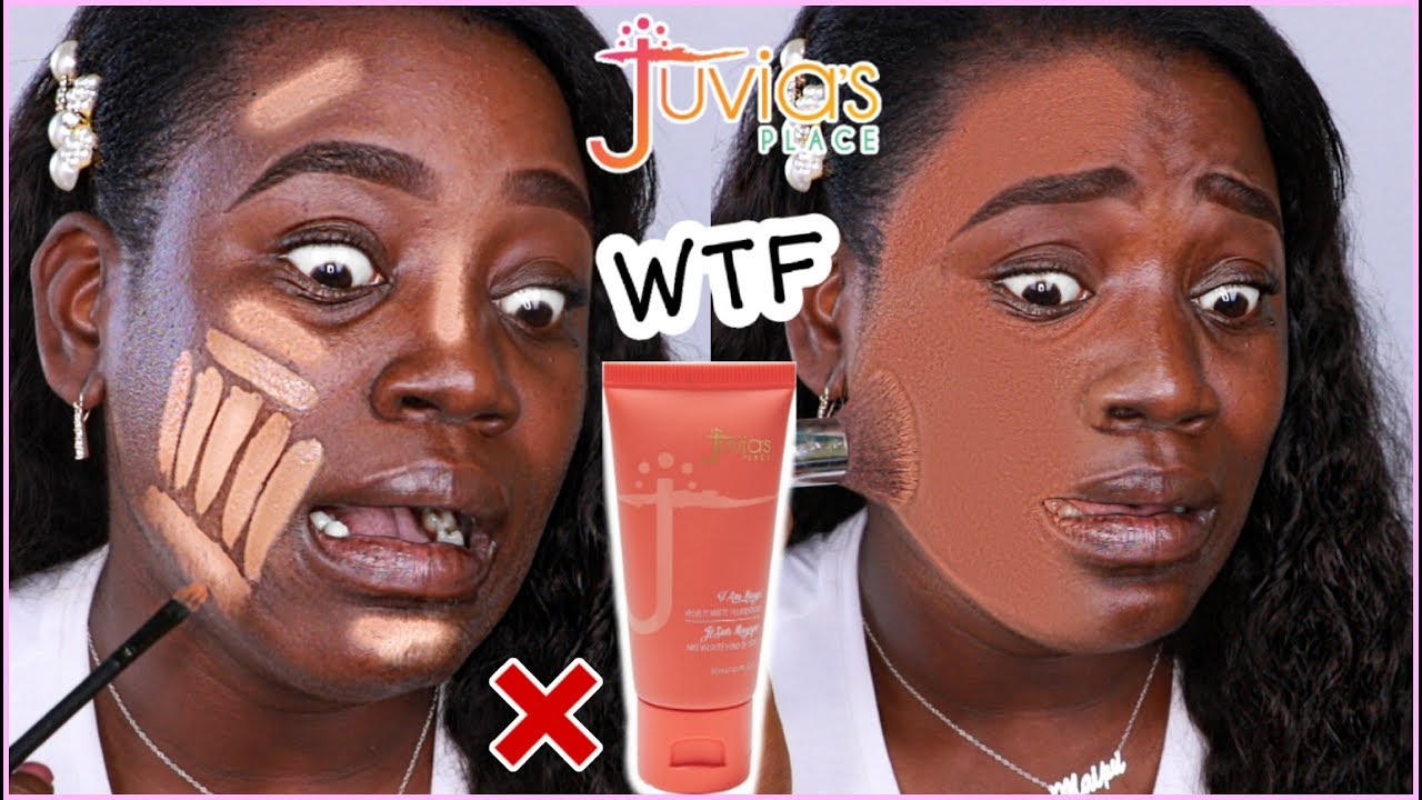 PROBANDO LA BASE QUE CUBRE TODO | JUVIA'S PLACE I AM MAGIC FOUNDATION REVIEW