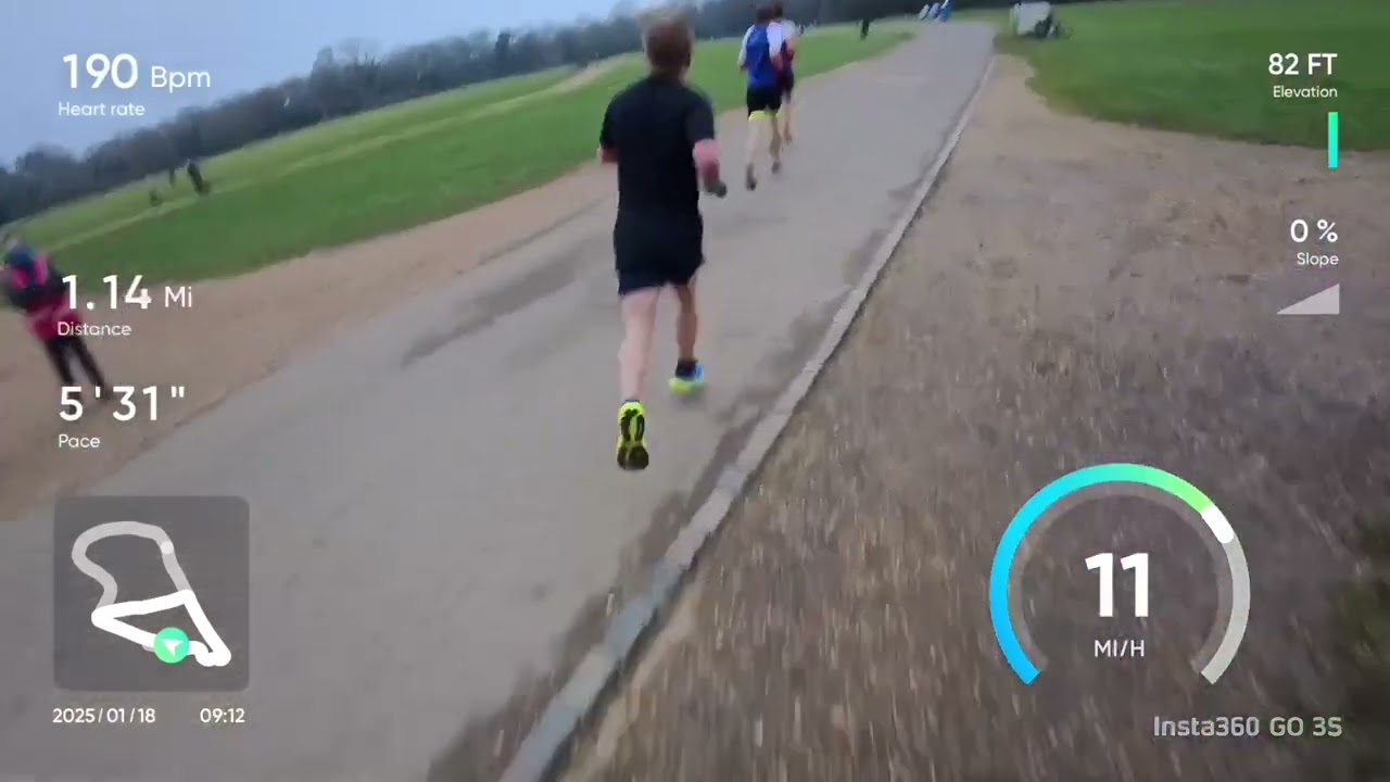 Sub 18 Southampton park run round 1!￼