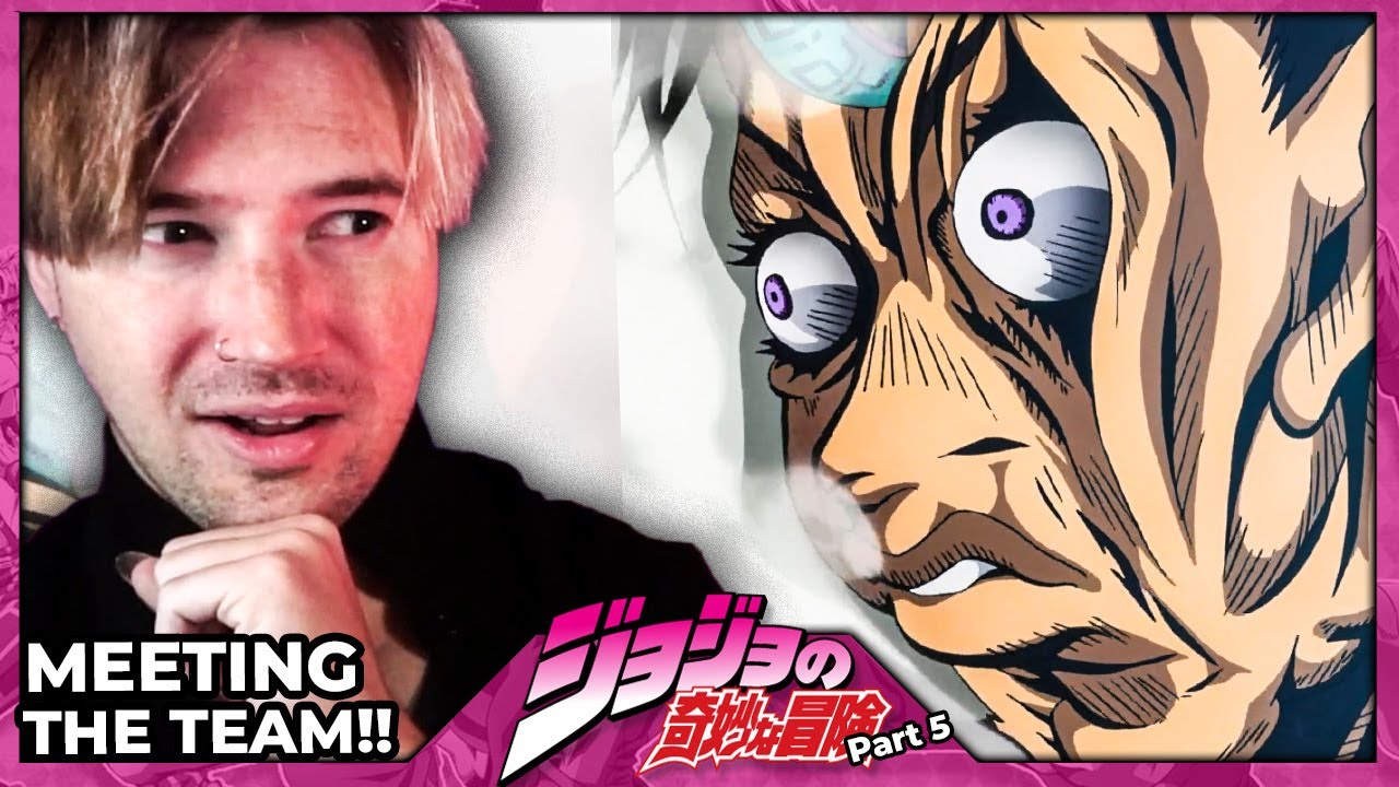 Meeting The Crew!! | REACTION | JOJO'S BIZARRE ADVENTURE | PART 5 | EP 5-6