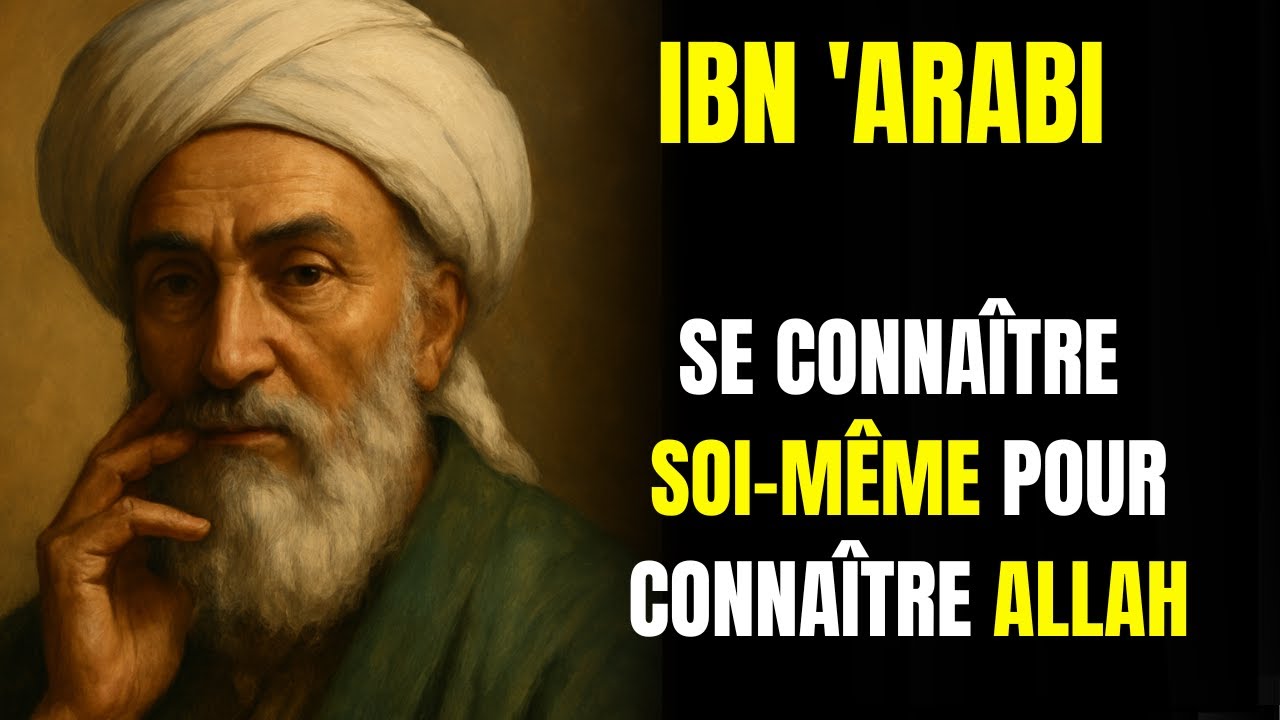 SE CONNAÎTRE SOI-MÊME POUR CONNAÎTRE ALLAH, IBN ‘ARABI