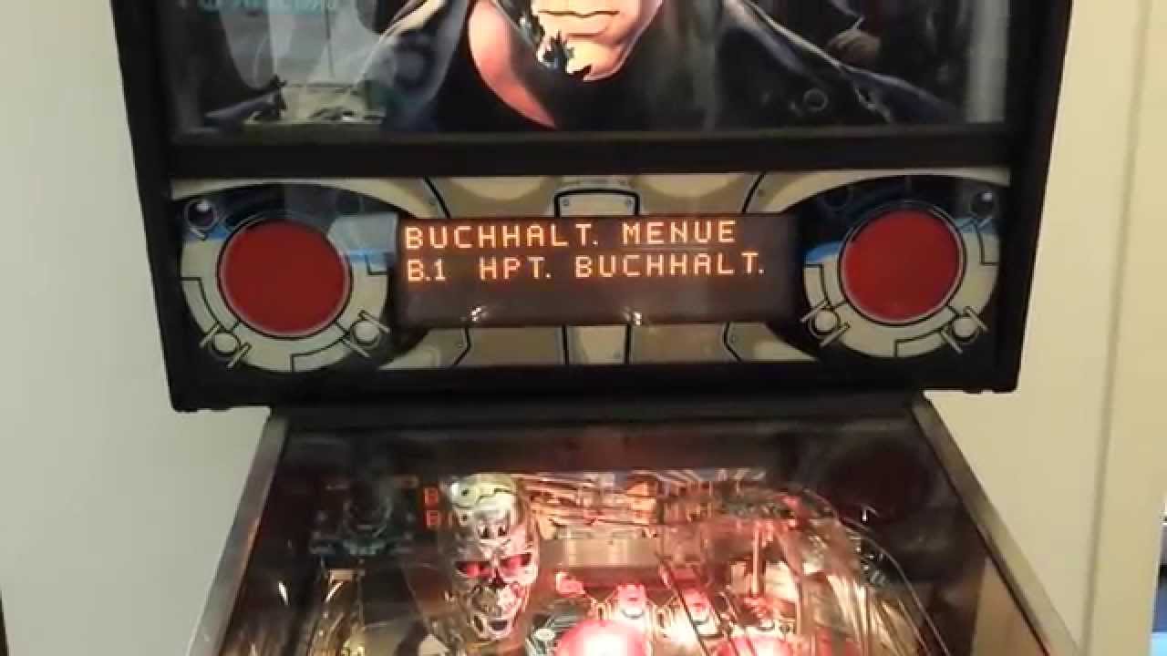 Change the language on your Terminator 2 pinball machine
