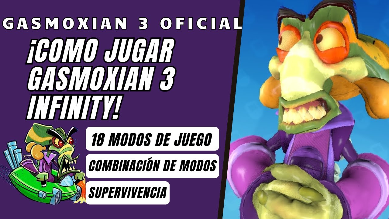 💎GASMOXIAN 3 INFINITY💎Como Jugar🏆CTR ONLINE CON ITEMS Y MAS 🏆 NOVEDADES GASMOX 3