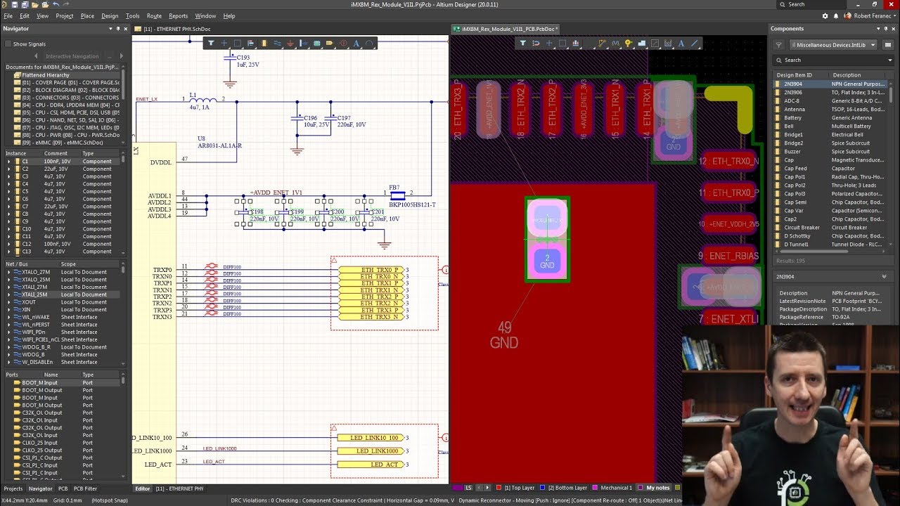 Altium - Component Placement (Quick and Elegant way) - Cross probe