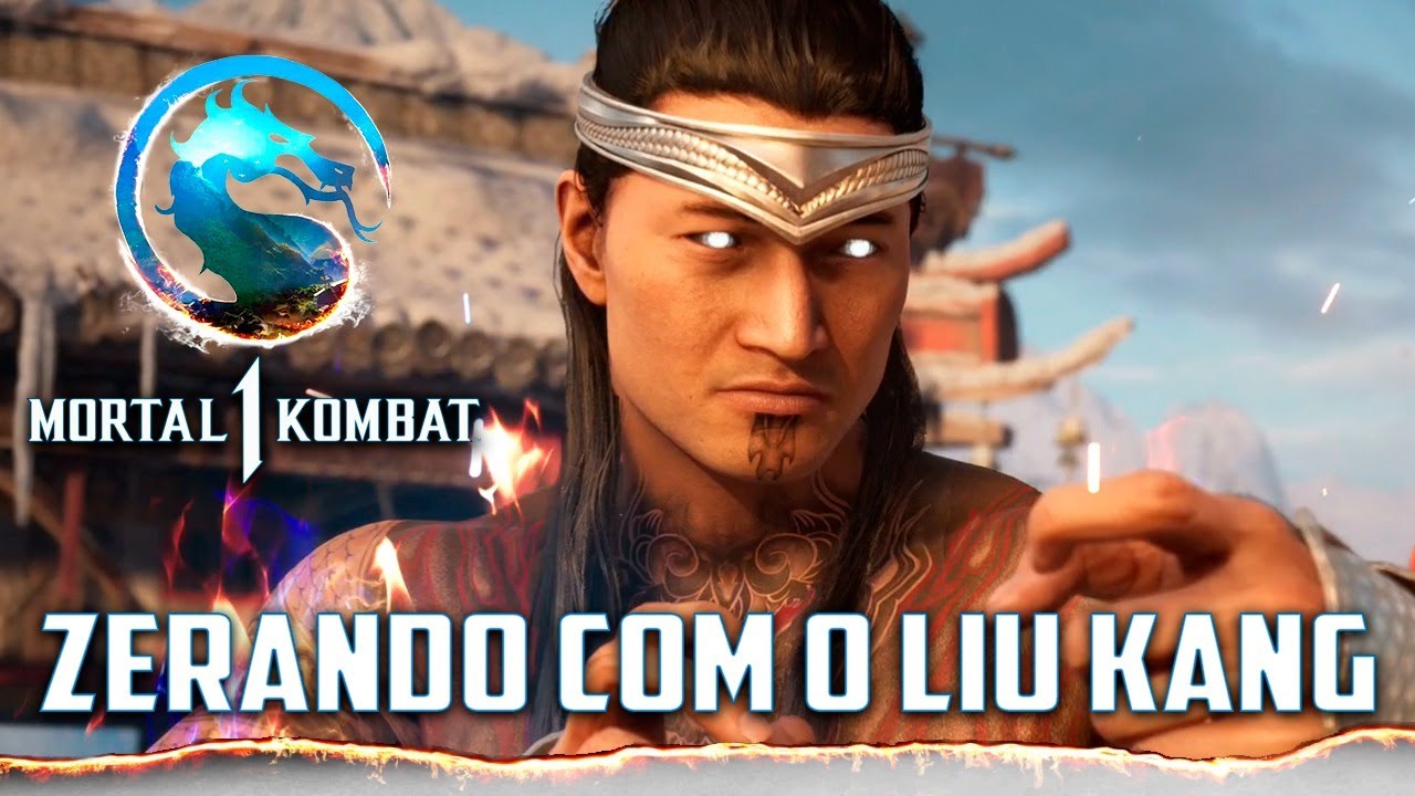 Mortal Kombat 1 - ZERANDO com Liu Kang no VERY HARD