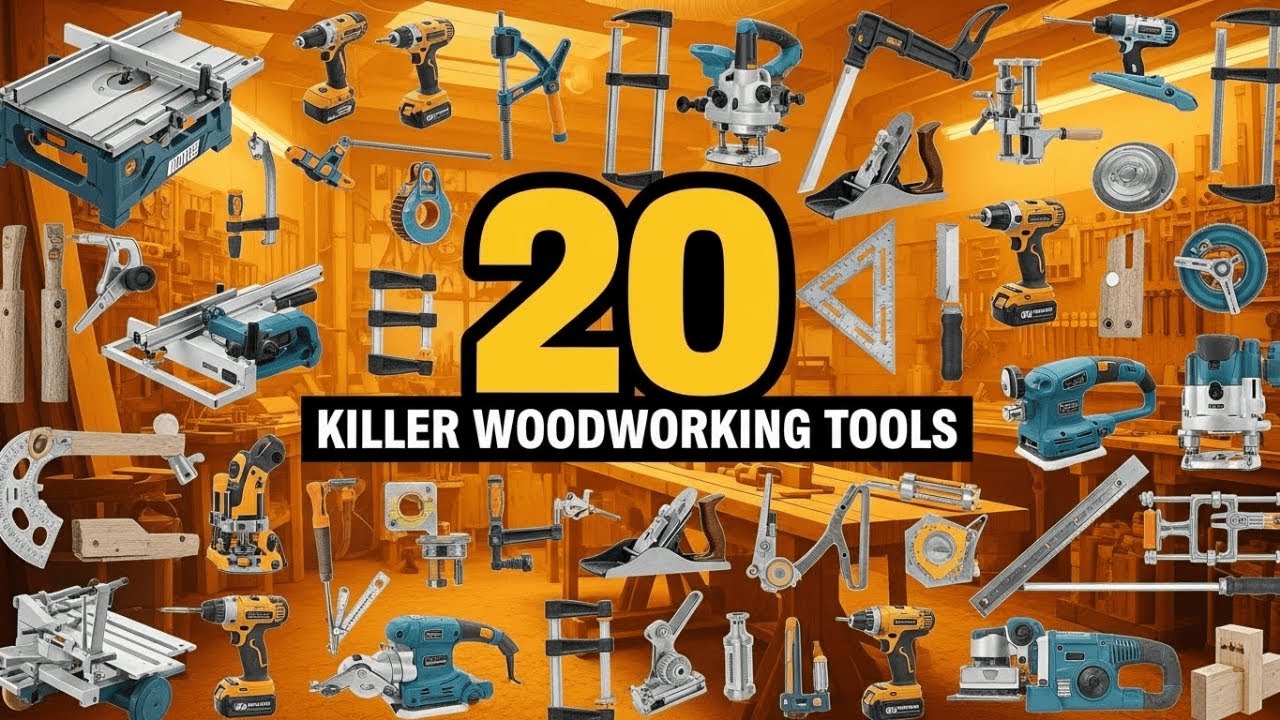 20 killer Insane Woodworking Tools on Amazon Regret Missing