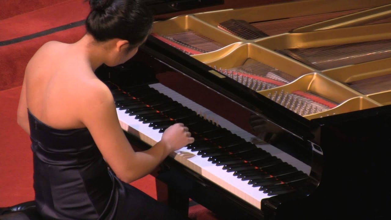 Hilda Huang, piano performs: JS Bach  Partita in A minor, BWV 827