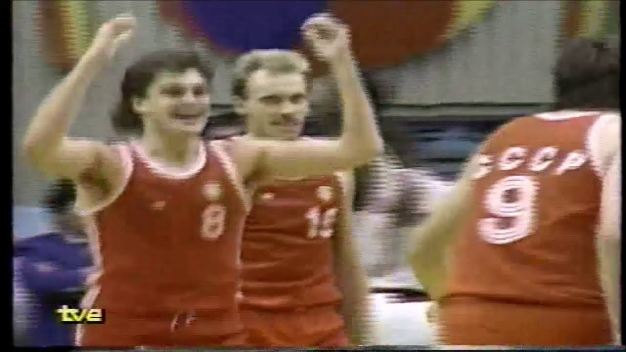Rimas Kurtinaitis (semifinal JJ.OO. 1988 vs EE.UU.)