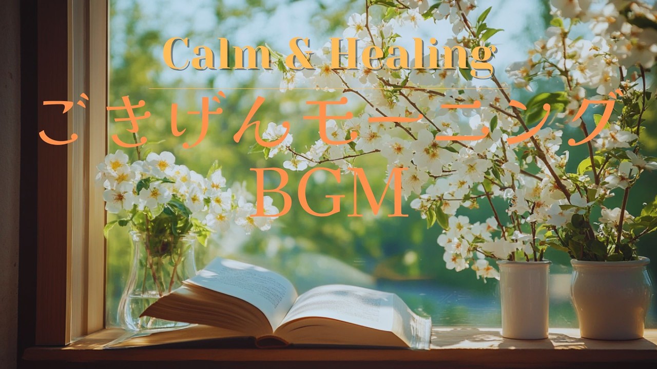 【ごきげんモーニングBGM】朝の気分を上げる癒し音楽｜作業・リラックス｜3時間