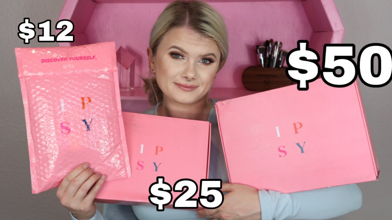 IPSY FACE OFF | IPSY JULY 2020 GLAM BAG vs  PLUS vs ULTIMATE UNBAGGING | Vanessa Lopez