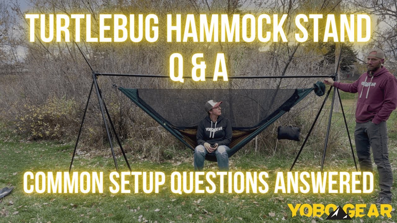 Вопросы и ответы по установке стойки Turtlebug Hammock Stand — ответы на часто задаваемые вопросы