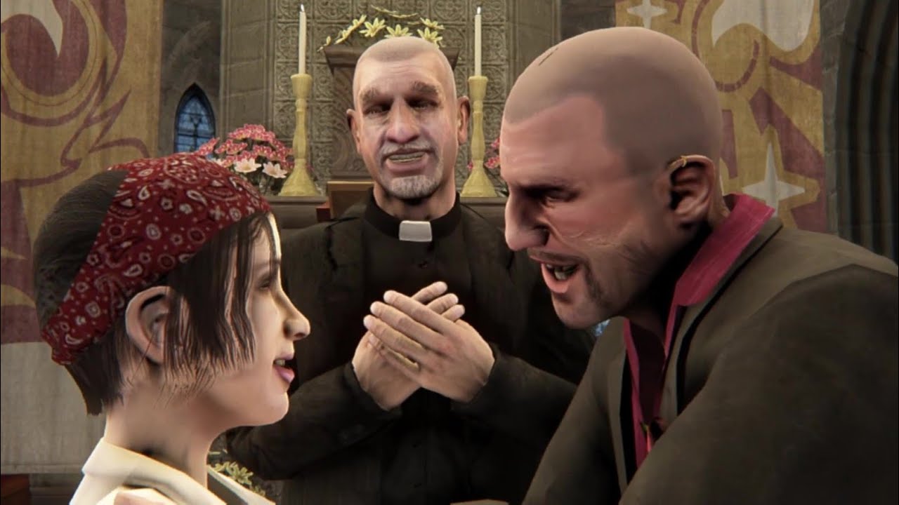 GTA TLAD Secret Ending: Johnny's Wedding!