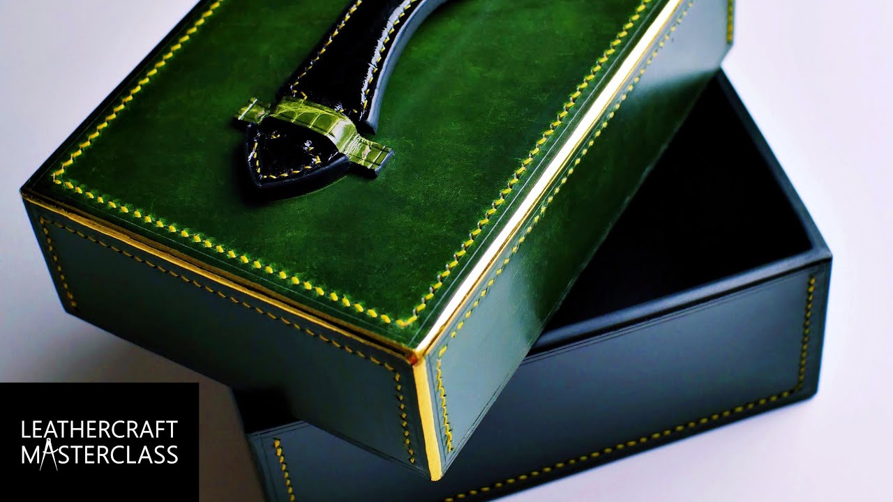 'Solid Leather Box Making Pts 1&2'- (Preview)- Online Fine Leathercraft Courses