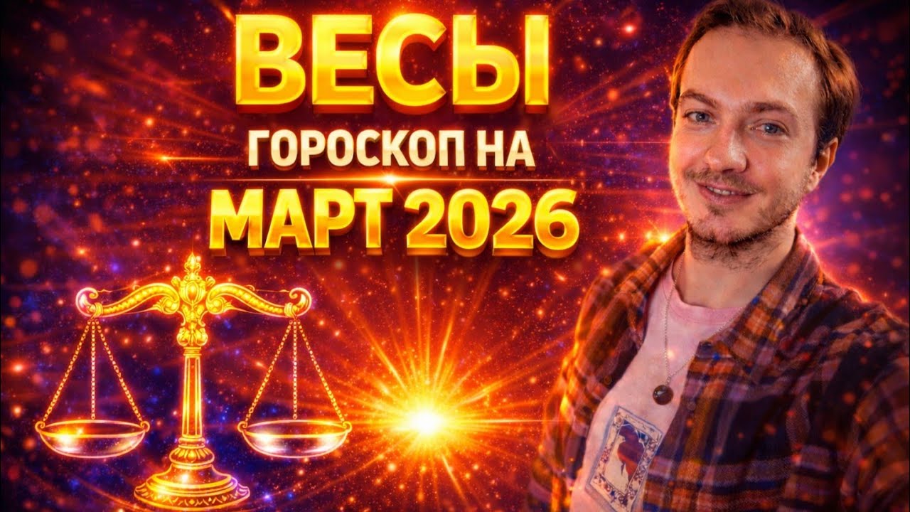 ВЕСЫ - ГОРОСКОП НА МАРТ от АстроНянь 