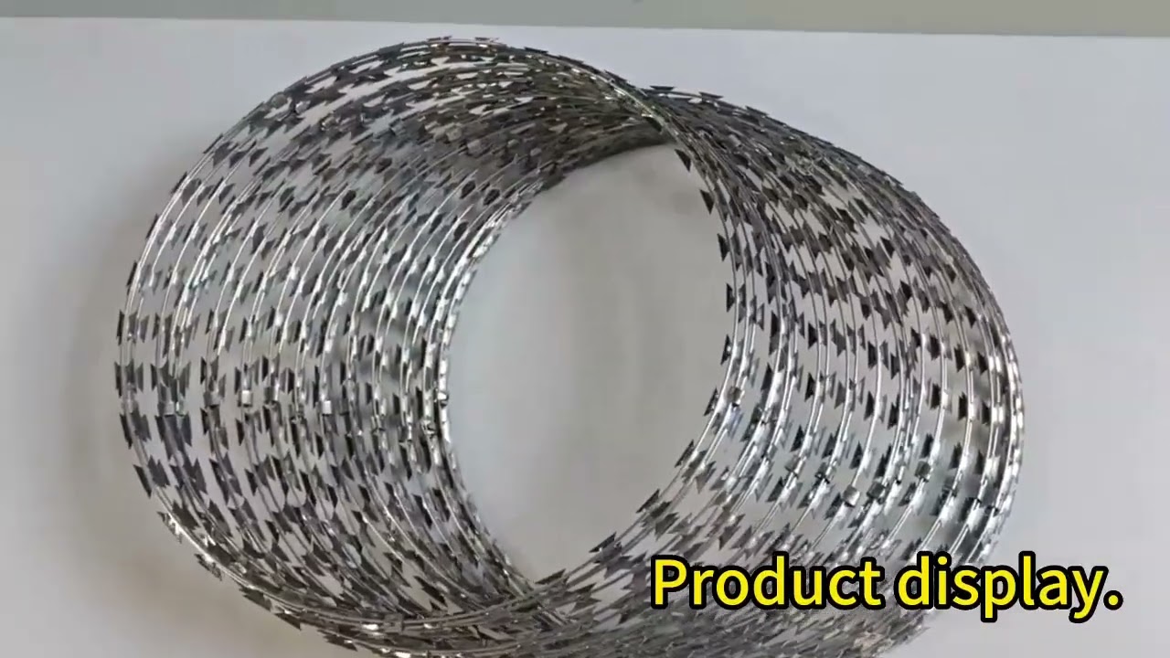 Ultimate Razor Wire Fence &ndash; Built for Security, Built to Last 🔒 | B2B Factory Supply