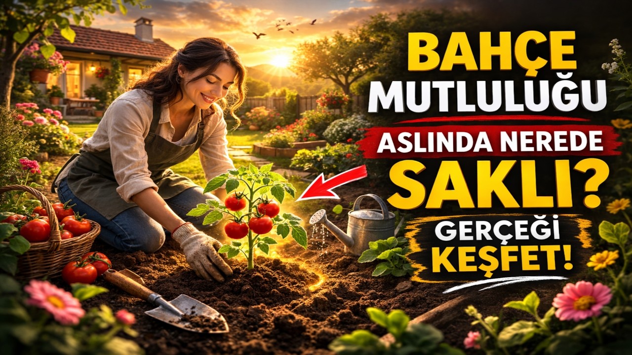 BAHÇE MUTLULUĞU Aslında Nerede Saklı? Çoğumuzun Gözden Kaçırdığı GERÇEK!