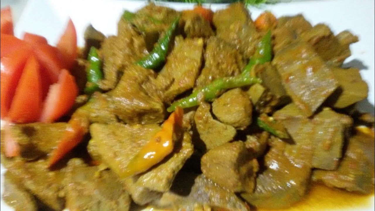 CARA /RESEP MASAK ATI KAMBING