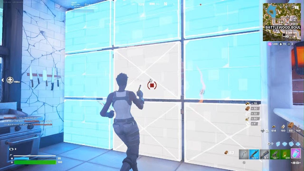 Fortnite battle royal 6 kills gameplay