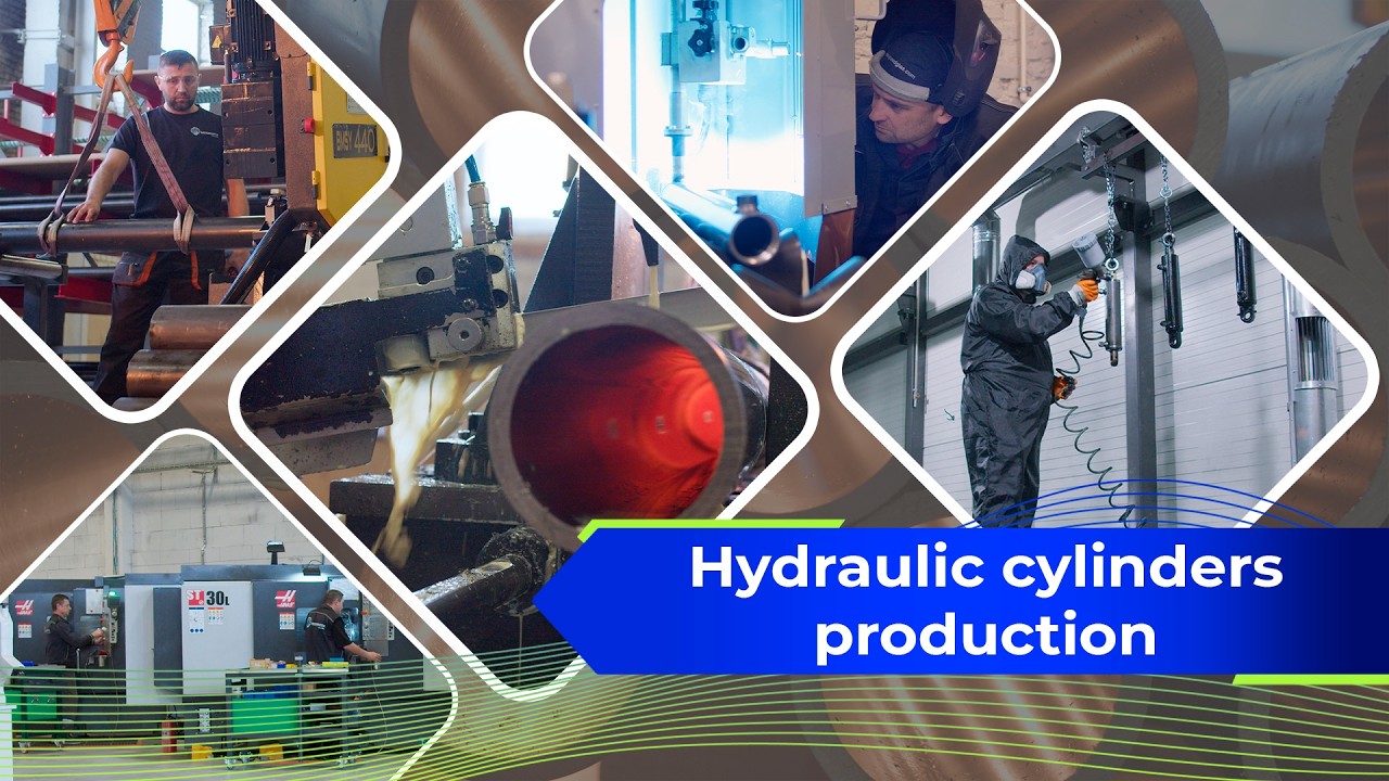 Hydraulic cylinders manufacturing by Motorimpex Production | #hydraulics #hydrauliccylinder
