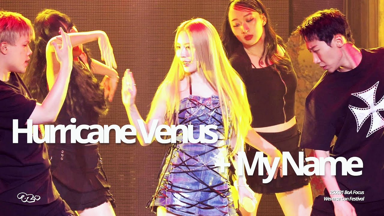 [4K] 250601 Weverse Con Festival 위버스콘 보아 Hurricane Venus + My Name 허리케인 비너스 + 마이네임 직캠