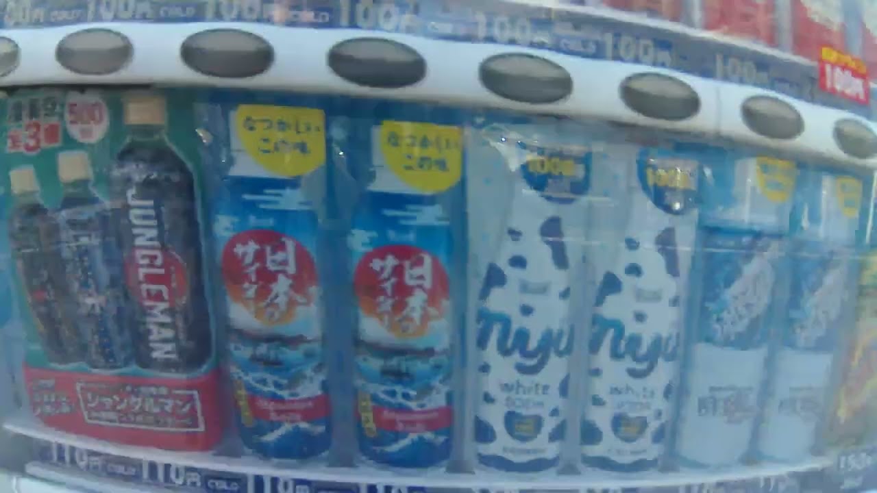 知多半島の自販機 巽ヶ丘駅周辺の自販機ツアー 三が日動画 二日目 二本目 知多市