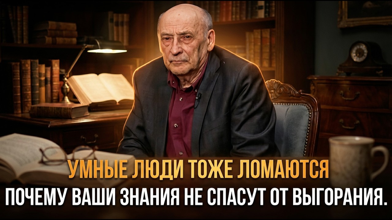 УМНЫЕ ЛЮДИ ТОЖЕ ЛОМАЮТСЯ: Почему ваши знания не спасут от выгорания | Михаил Кривоносов