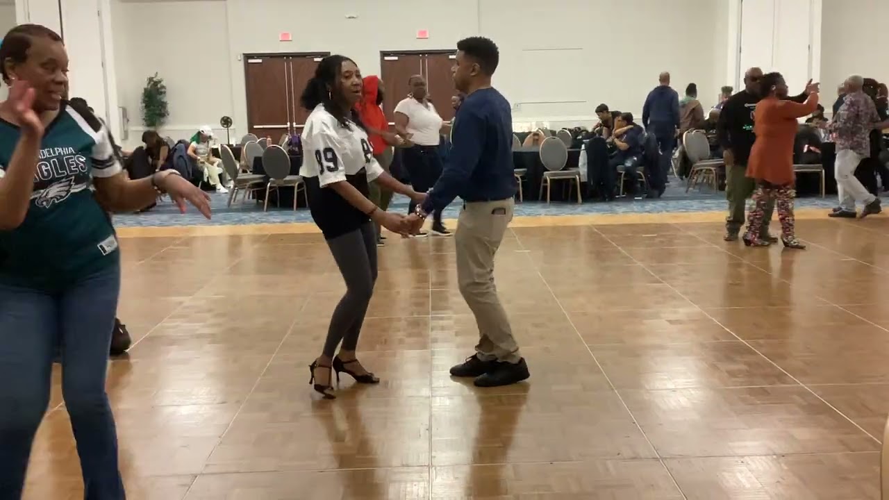 6M Emerald Set 2026 Steppin in the Wild: Meet & Greet 3/13. Dancers: Monica Fleary & John Brown