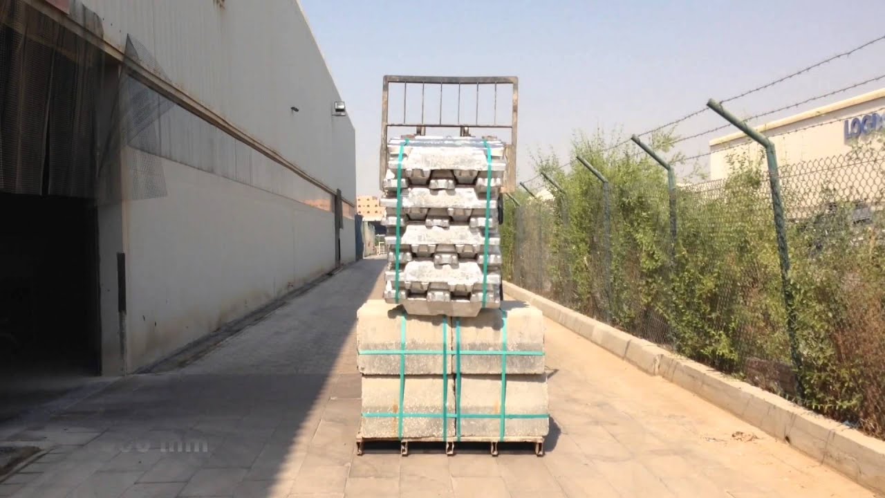 Consent PET STRAP Aluminium Ingot Drop Test