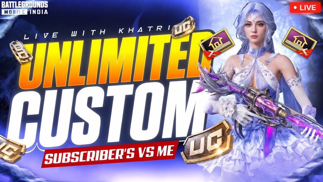 1v1 TDM Challenge 🔥 | Come Fast Room Join | Khatri Is Live | BGMI Live