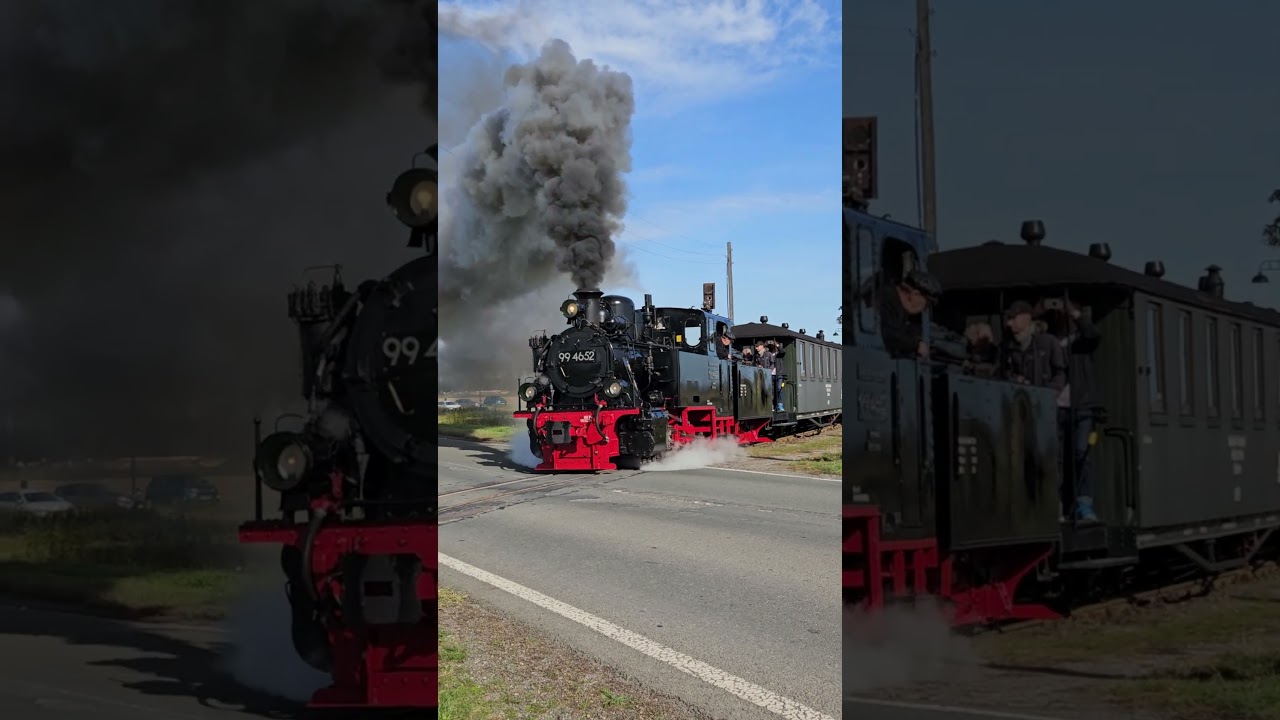 Dampflok 99 4652 am Gleisdreieck Siersleben #mansfelderbergwerksbahn #dampflok #994652