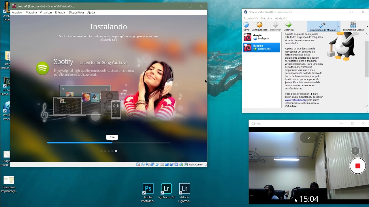 Instala&ccedil;&atilde;o Deepin OS - Alisson Silveira - SoftwareLivre