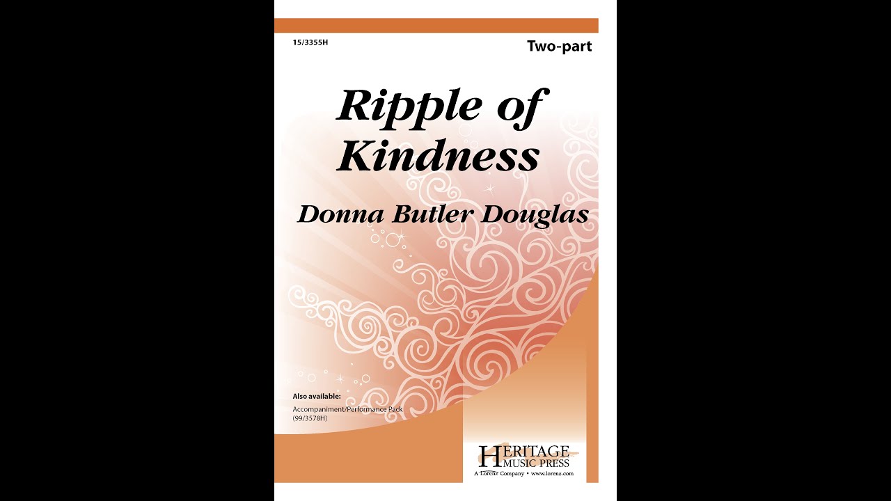 Ripple of Kindness (2pt) - Donna Butler Douglas