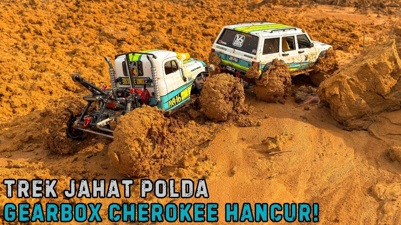 Offroad Extreme Weekend Track POLDA Balikpapan RC Adventure Indonesia 1/10 Scale SCX10 Vanquish RGT