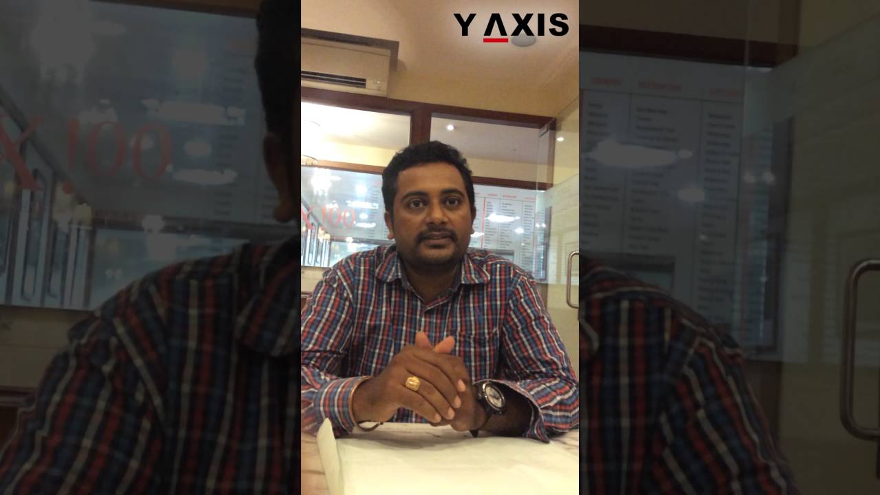 Y-Axis client  Krishna Kanth&lsquo;s Video Testimonial on UK Business visa processing