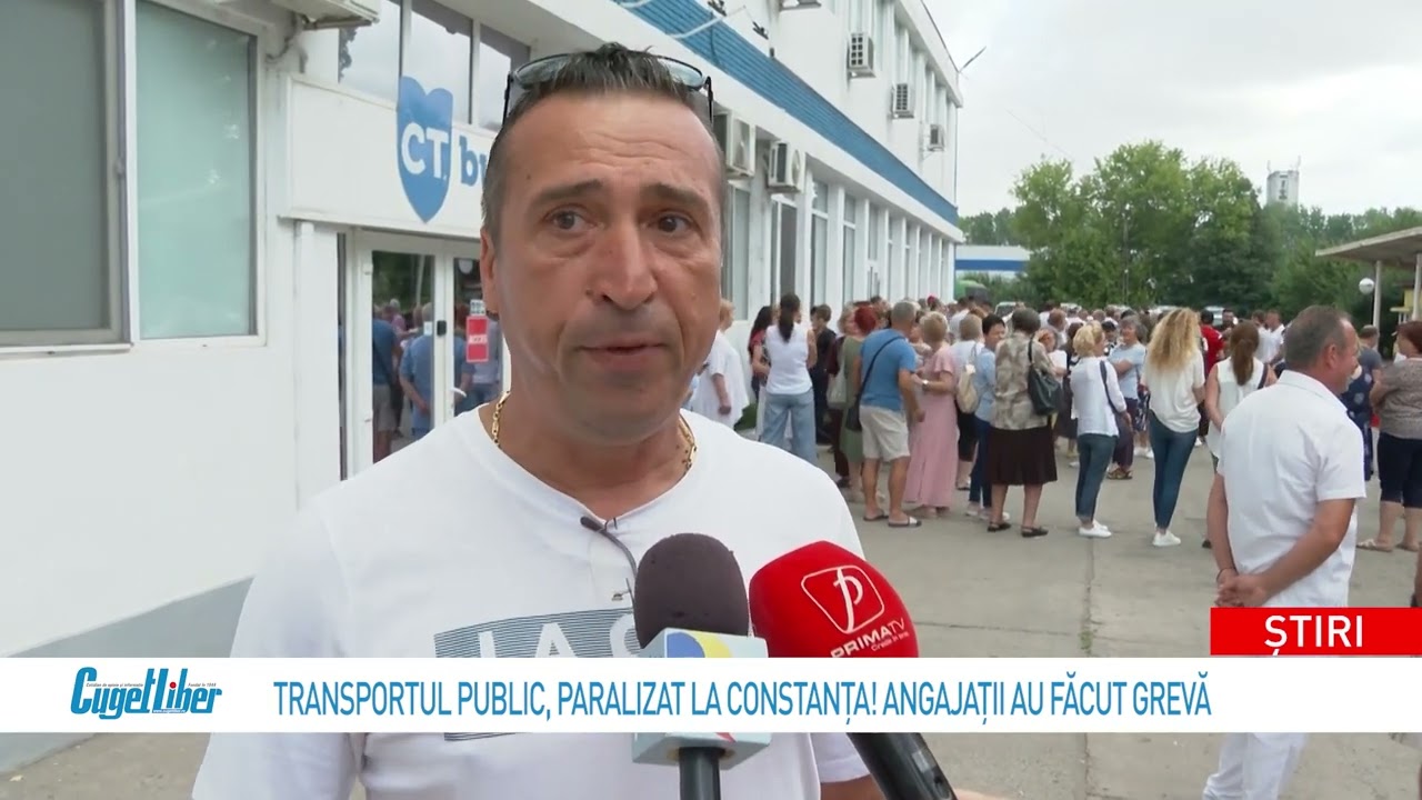 Grevă de avertisment de două ore la CT BUS. Autobuzele nu circulă, astăzi, până la 9:30