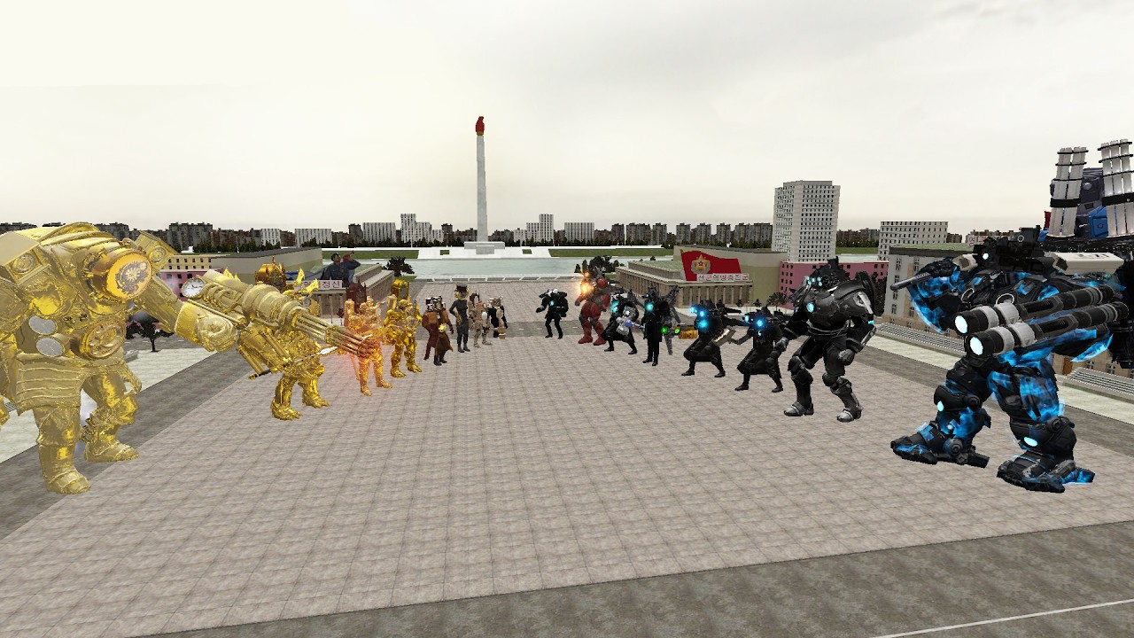 EVOLUTION OF TEAM CLOCKMAN VS TEAM CAMERAMAN