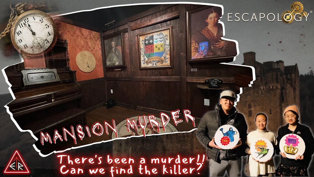 We investigated a MANSION MURDER at ESCAPOLOGY while passing through Phoenix, Arizona!!