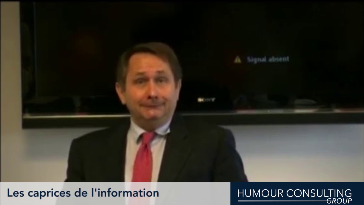 Les caprices de l'information par Serge Grudzinski et Humour Consulting Group
