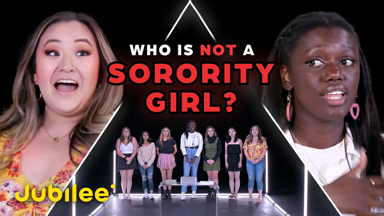 6 Sorority Girls vs 1 Fake Sorority Girl | Odd Man Out
