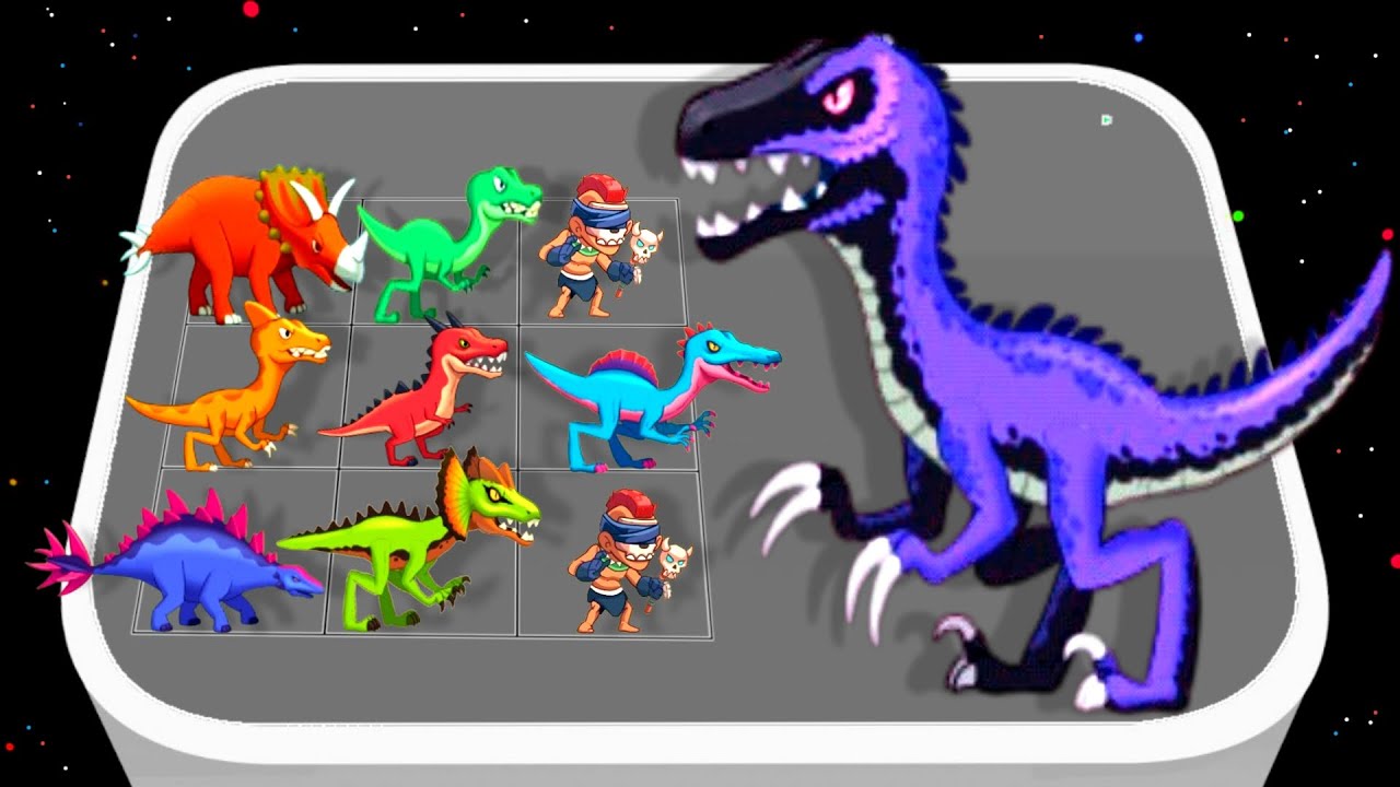 Merge Dinosaur Game_ Dinosaur Fighting Battle Cartoon Movie, Merge Master Fusion Battle