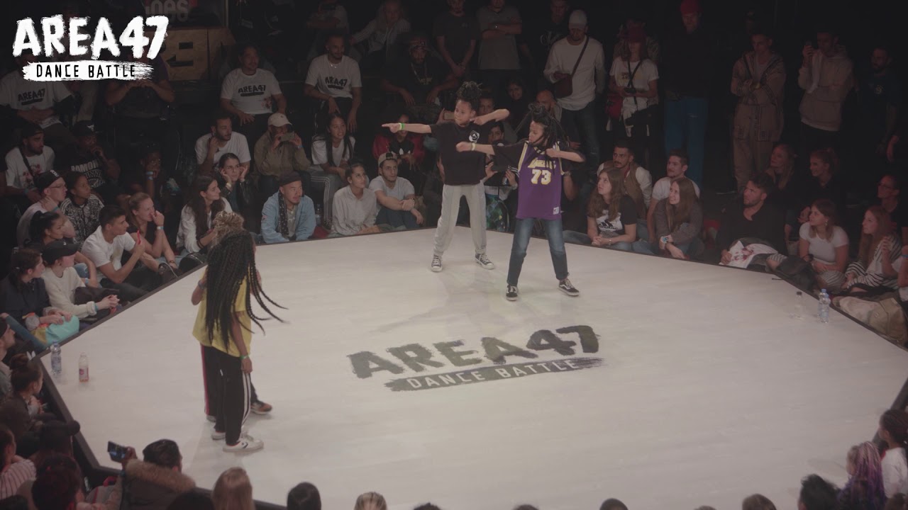 AREA DANCE BATTLE 2017 | KIDS FINAL - ROSA & FLEUR VS NORAH & YARAH