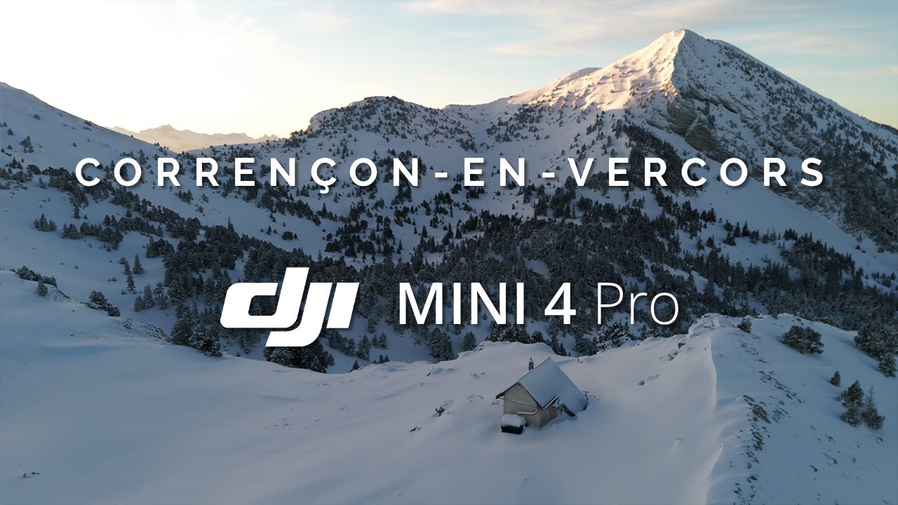Hiver à Corrençon-en-Vercors - DJI Mini 4 Pro - 29 janvier 2025