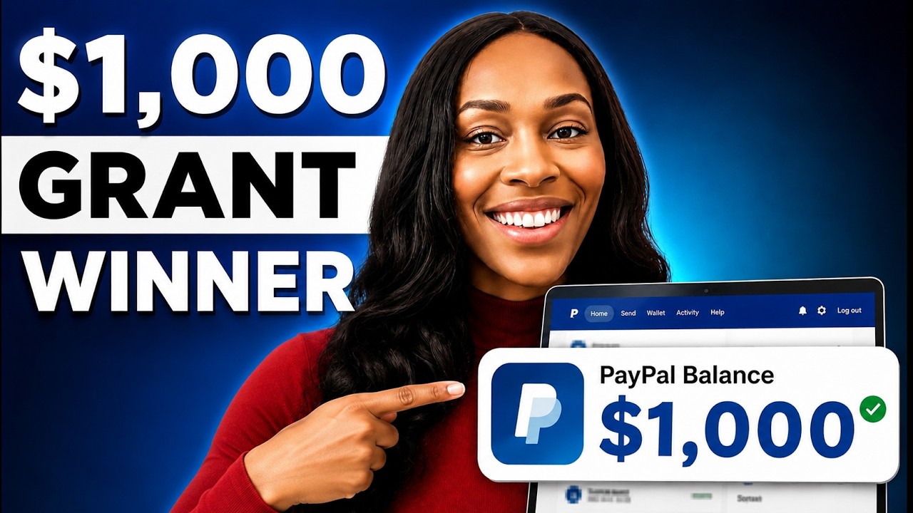 $1,000 Grant Winner Revealed - Here's Who Won!