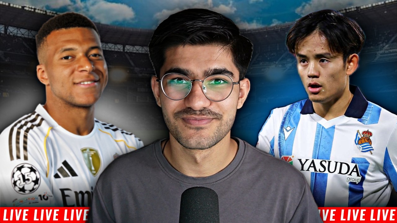 Real Madrid vs Real Sociedad Live Match REACTION