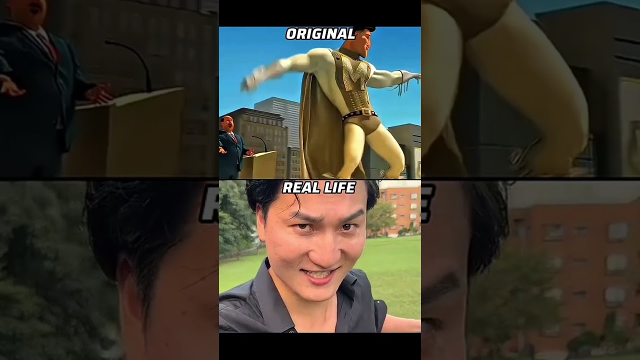 ORIGINAL VS REAL LIFE metro man edit 