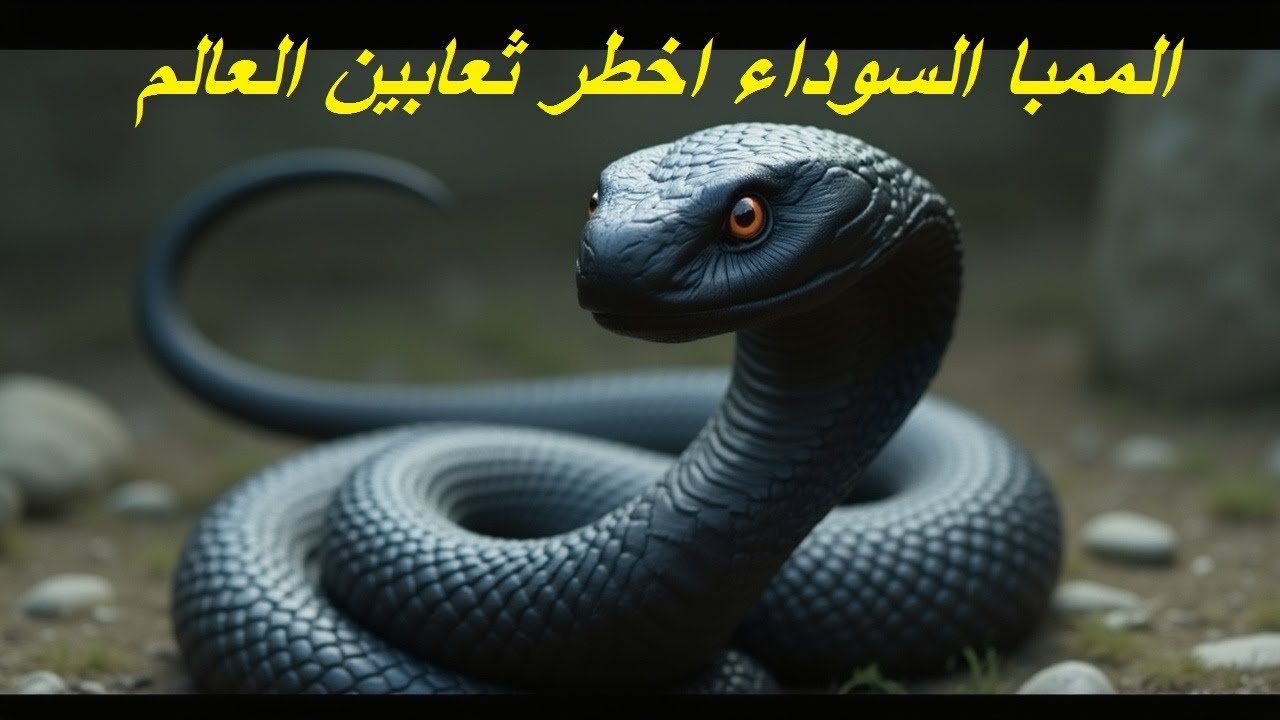 ثعبان الممبا السوداء اخطر ثعبان فى العالم  #ثعبان_الممبا السيد سالم ##الثعابين_السامة#الحياة_البرية