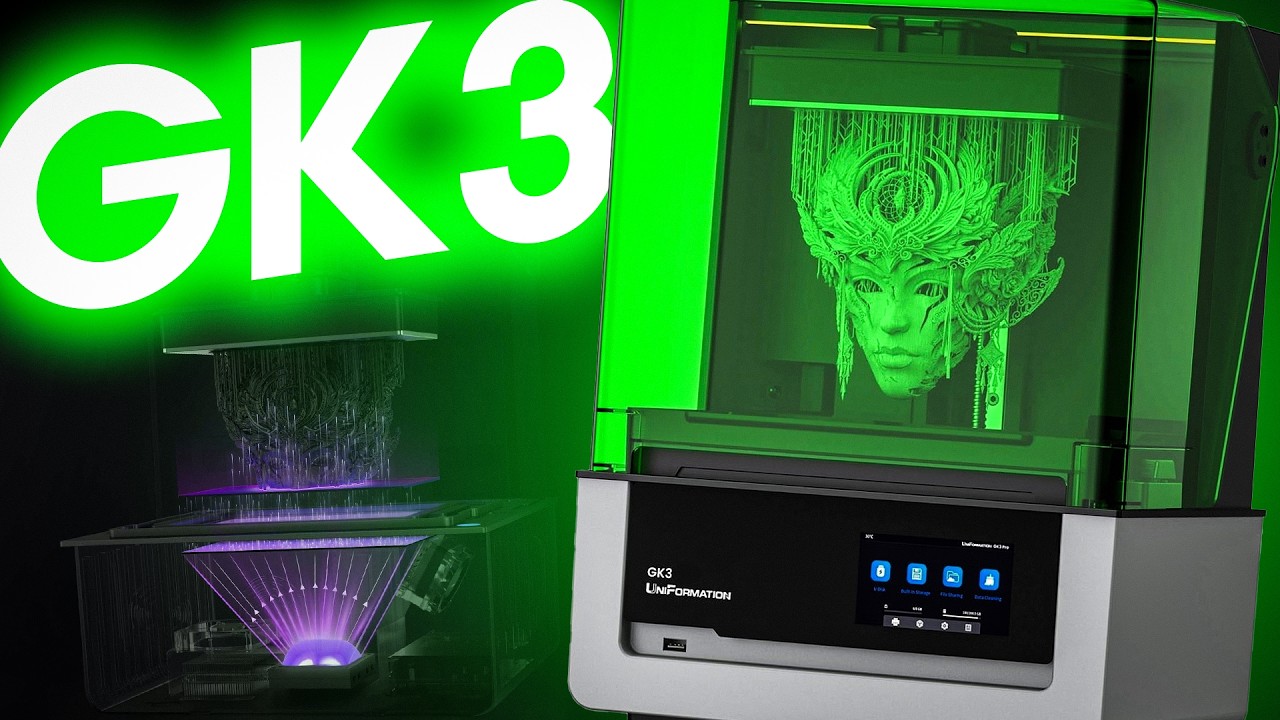 La meilleure imprimante résine à moins de 700€ ? test de l'Uniformation GK3
